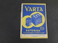 Karte Varta Batterien