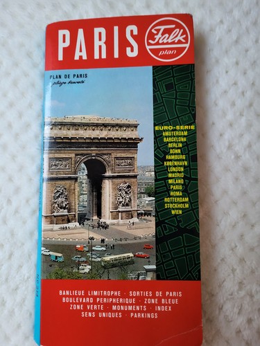Falk stadtplan paris - paris,, 2