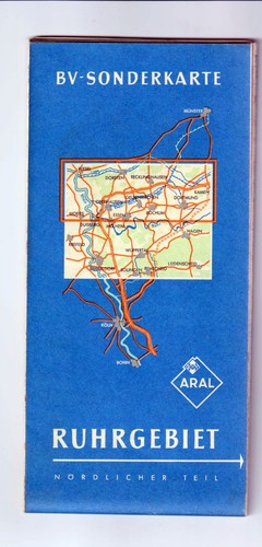 Landkarte ruhrgebiet - landkarte,