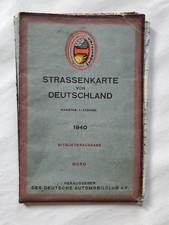 Straßenkarte von Deutschland