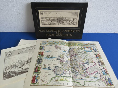 Alte deutsche landkarten - deutsche, und