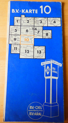 Esso landkarte bildkarte 20er - ,