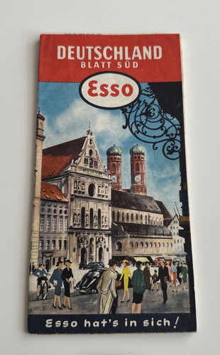Esso straßenkarte deutschland - straßenkarte,