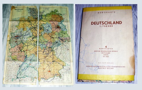 Große landkarte deutschland - große,