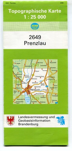 Topographische karte 25000 - 1:,