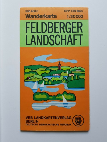 Ddr wanderkarte feldberger - wanderkarte,