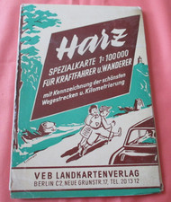 Nachlaß Landkarte ! Faltkarte