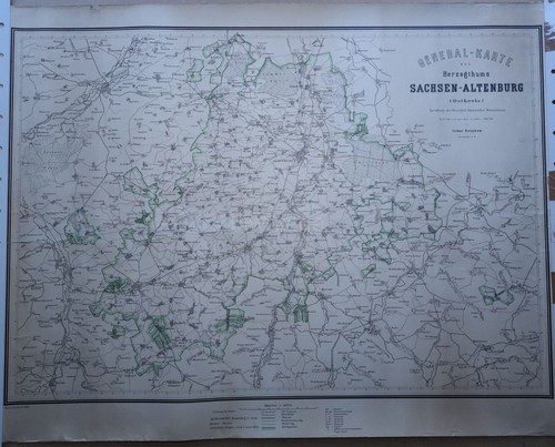 General karte des - general-karte, herzogthums