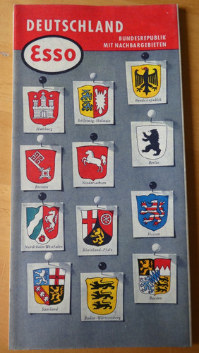 Esso landkarte bildkarte - esso,