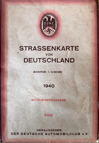 Original ddac straßenkarte - ddac,