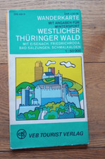 historische Wanderkarte