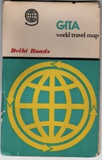 Stadtplan, Delhi Roads, Indien