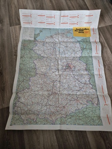 Landkarte deutschland 1978 - landkarte,