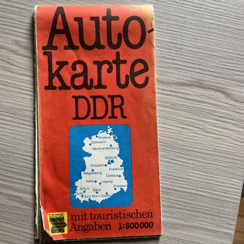 Tourist verlag autokarte ddr - verlag,