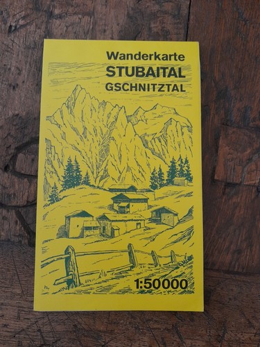 Alte wanderkarte stubaital - alte,