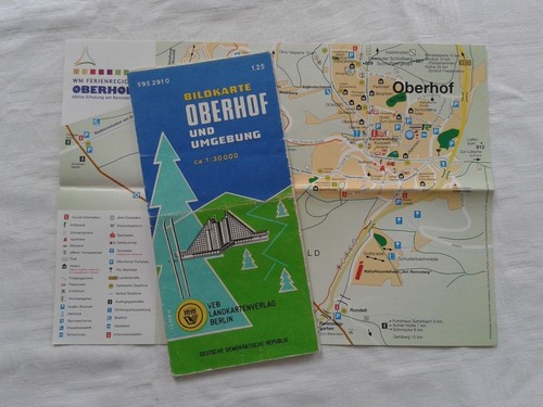 Bildkarte oberhof und umgebung - oberhof,