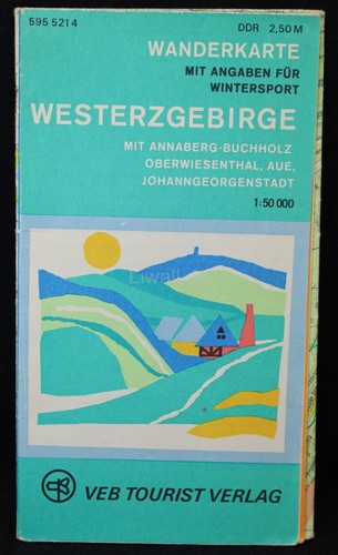 Westerzgebirge wanderkarte mit - westerzgebirge,