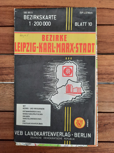 Landkarte bezirke leipzig - bezirke,
