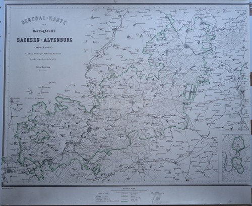 General karte des herzogthums - general-karte,