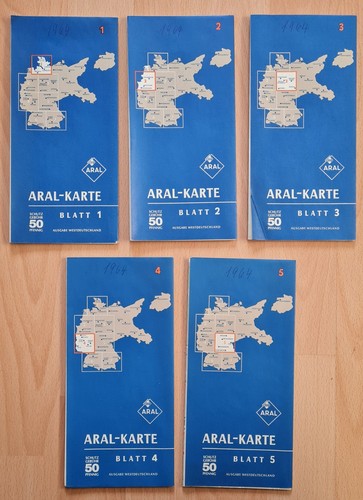 Aral straßenkarten - aral,