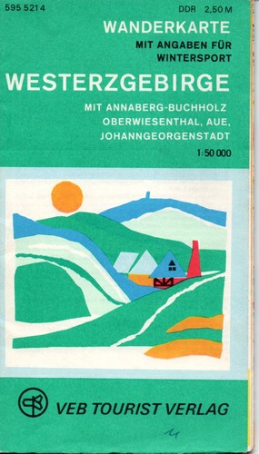 Wanderkarte westerzgebirge - wanderkarte,