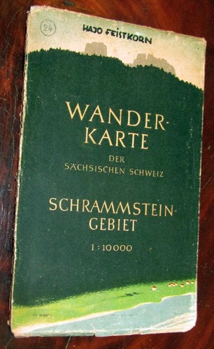1954 wanderkarte der - 1954:,