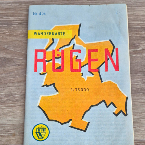 Wanderkarte rügen 408 - wanderkarte,