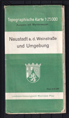 Topographische karte neustadt - topographische,