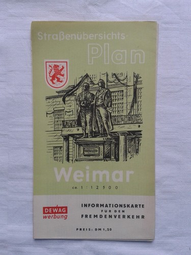 Straßenübersichtsplan weimar - straßenübersichtsplan,