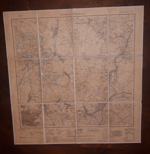 Historisches messtischblatt - historisches,