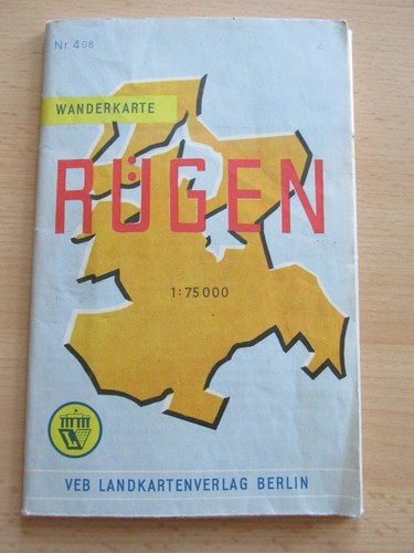 Alte ddr wanderkarte - ,