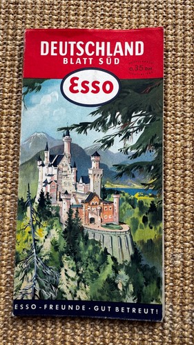 Esso landkarte straßenkarte - esso,