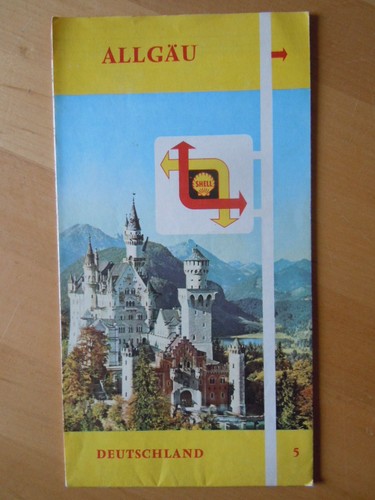 Shell landkarte 1958 - shell,