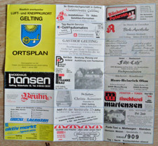 GELTING alter ORTSPLAN von