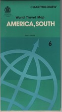Landkarte, Südamerika