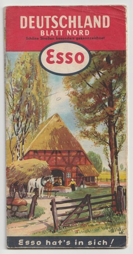 Esso strassenkarte - esso,
