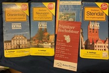 4x Stadtpläne CityMaps