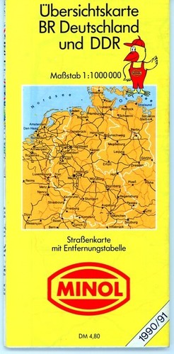 Karte ddr brd ausgabe - ausgabe, 1990