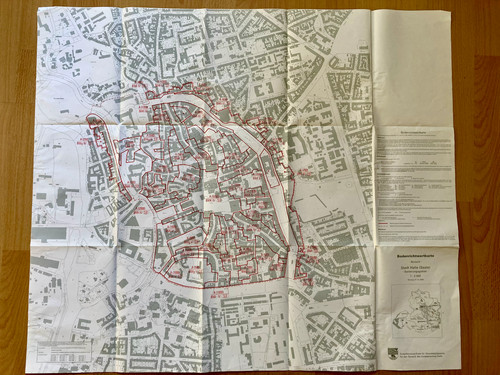 Stadt halle - halle, (saale)
