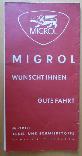 Migrol landkarte 60er - migrol,