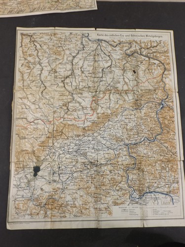 Alte landkarte östliches - alte,
