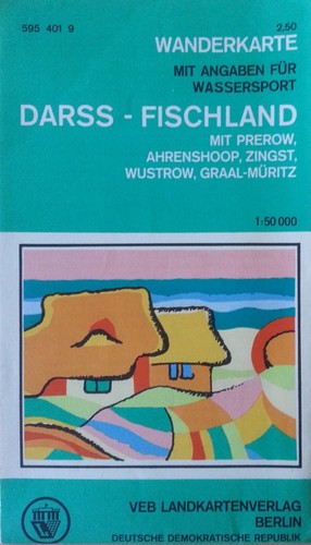 Wanderkarte darss fischland - darss,
