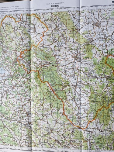 Topographische karte klodzko - topographische,