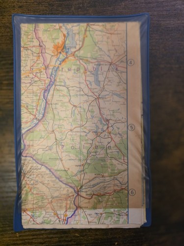 Ddr straßenkarte autokarte - ddr,