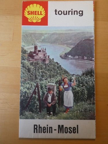 Alte shell touring landkarte - touring,